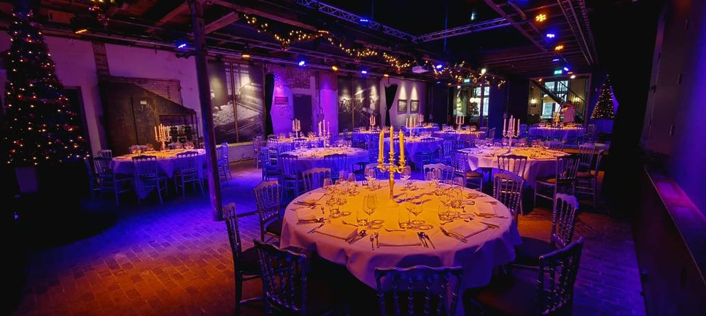 Theaterzaal sit down diner