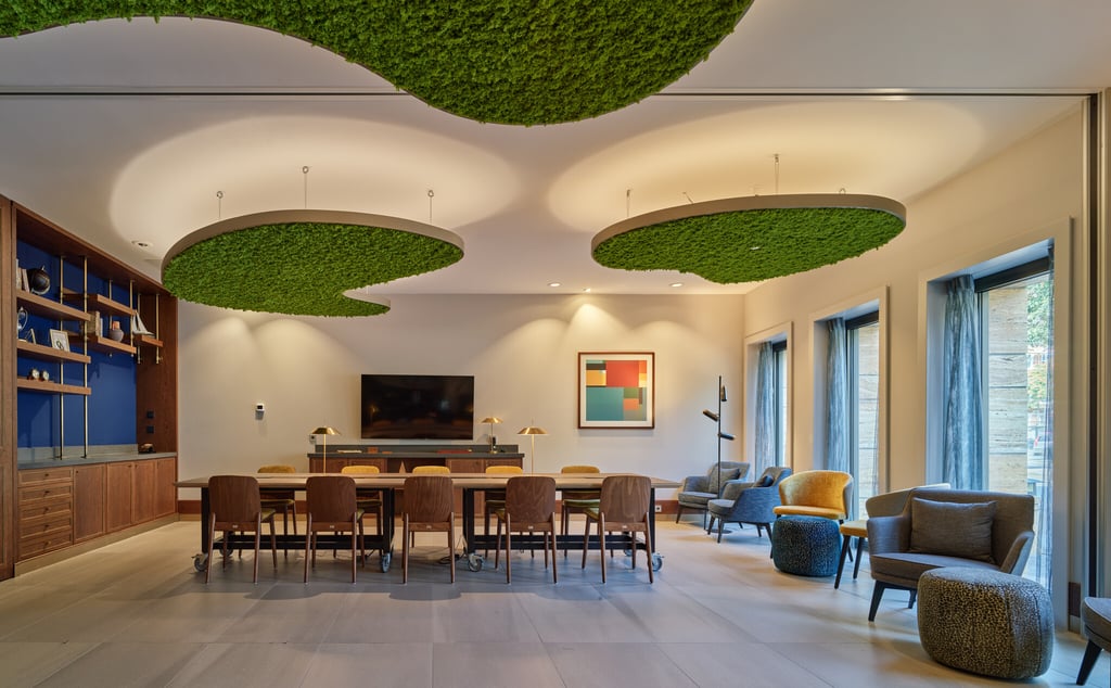 Boardroom and informal space at voco The Hague