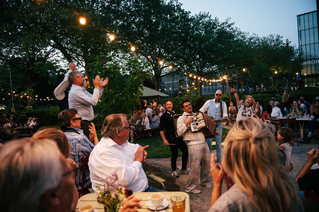 Feest in de tuin