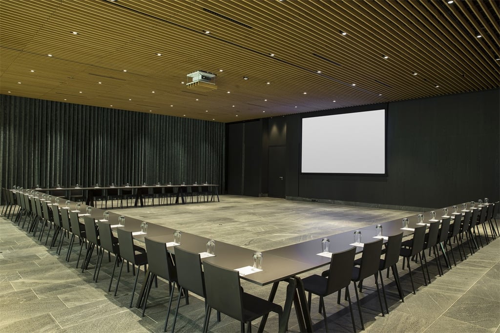 Zaal in het paviljoen van Château St. Gerlach