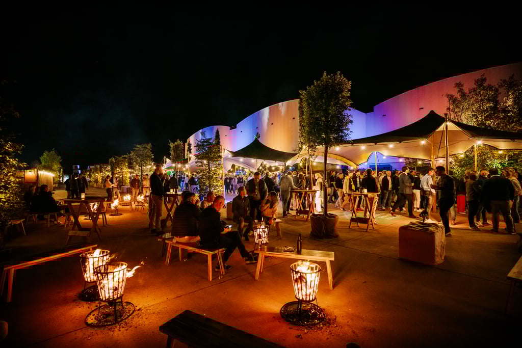 Buitenlocatie voor feest, borrel of diner