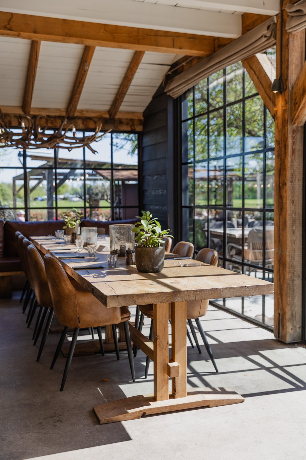 Dineropstelling voor 12 personen