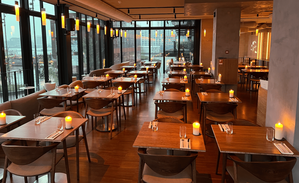 Restaurant boven verdieping