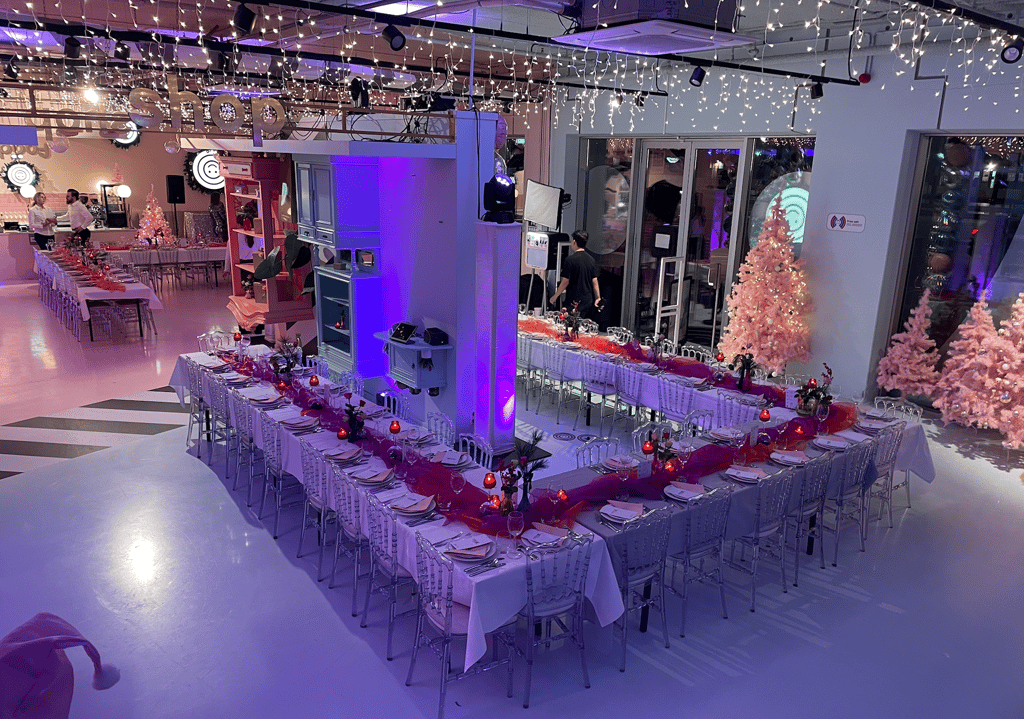 Seated diner