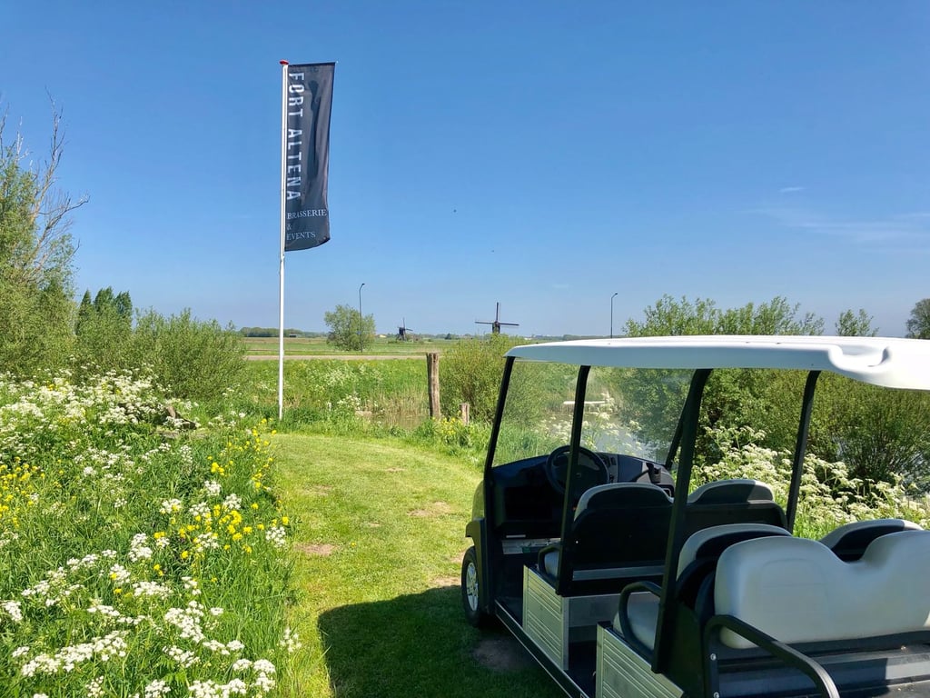 Fort Altena groene omgeving