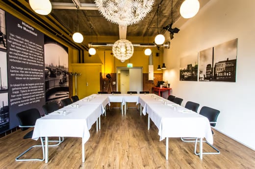 U-tafel Coolhaven zaal