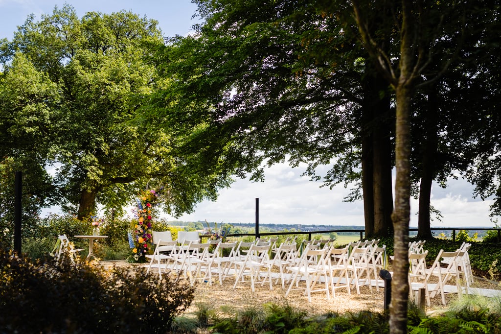 Trouwopstelling locatie Kabels