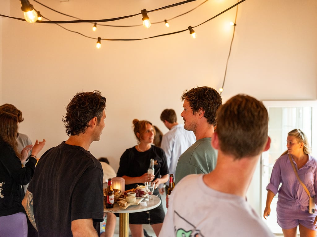 Borrel binnenruimte
