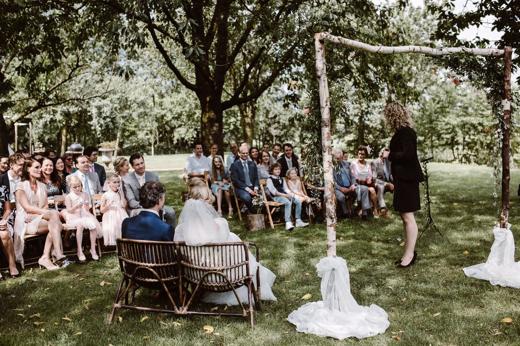 Trouwen in de boomgaard