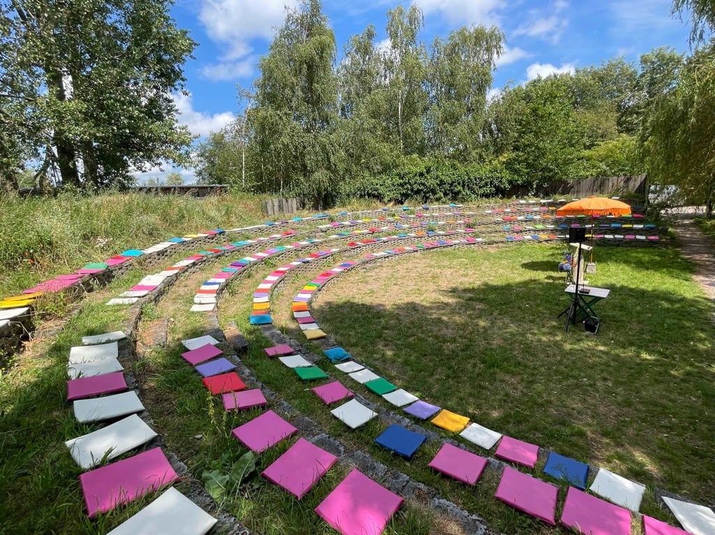 Bijeenkomst amfi theater