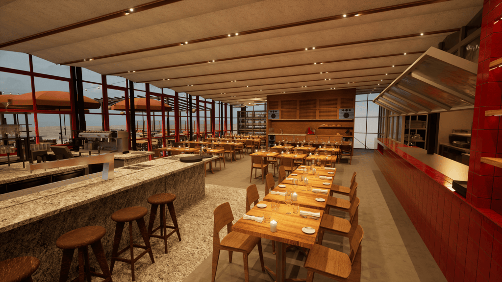 Restaurant, bar, keuken