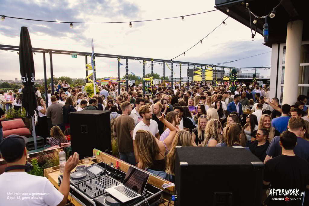 Feest op dakterras - Heineken Afterwork