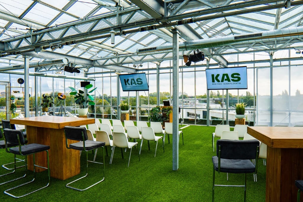 KasXL - Congres - en Eventruimte óp het dak - met spectaculair uitzicht