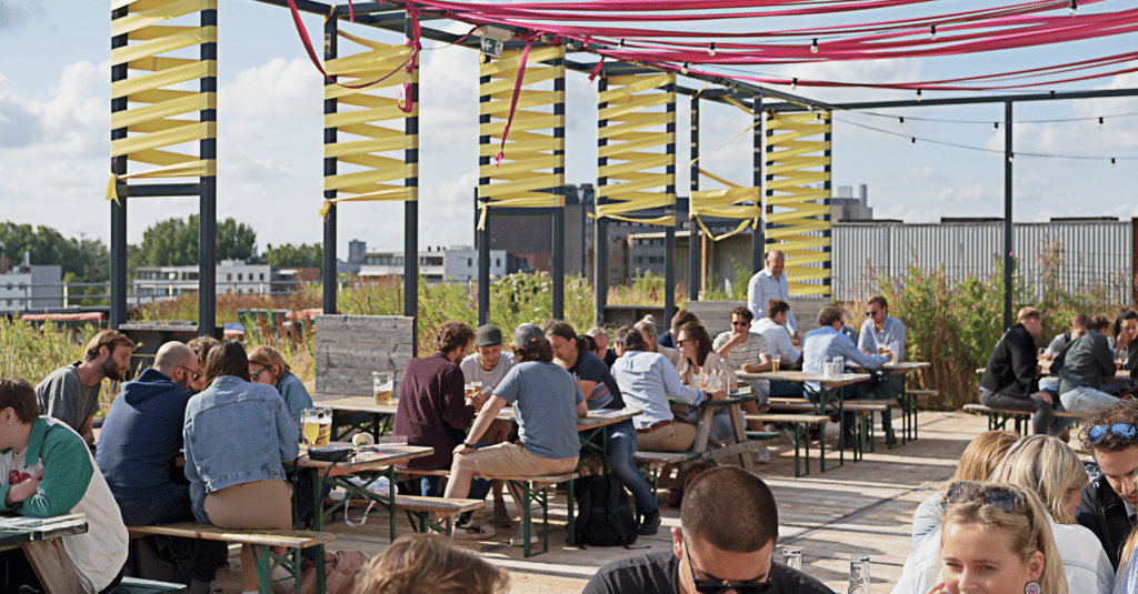 Bedrijfsborrel - Dakterras - Bar Bistro Bureau