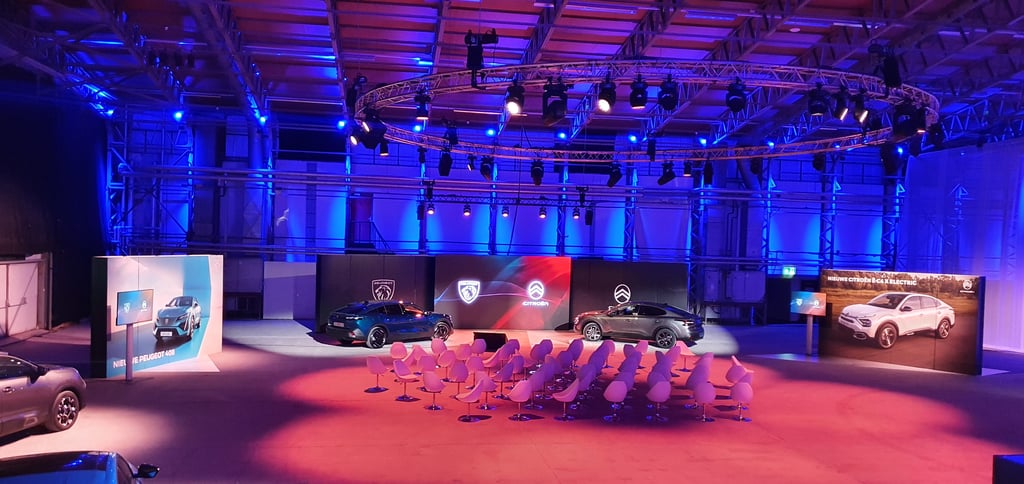 Presentatie van de nieuwe Citroen in Hangaar2