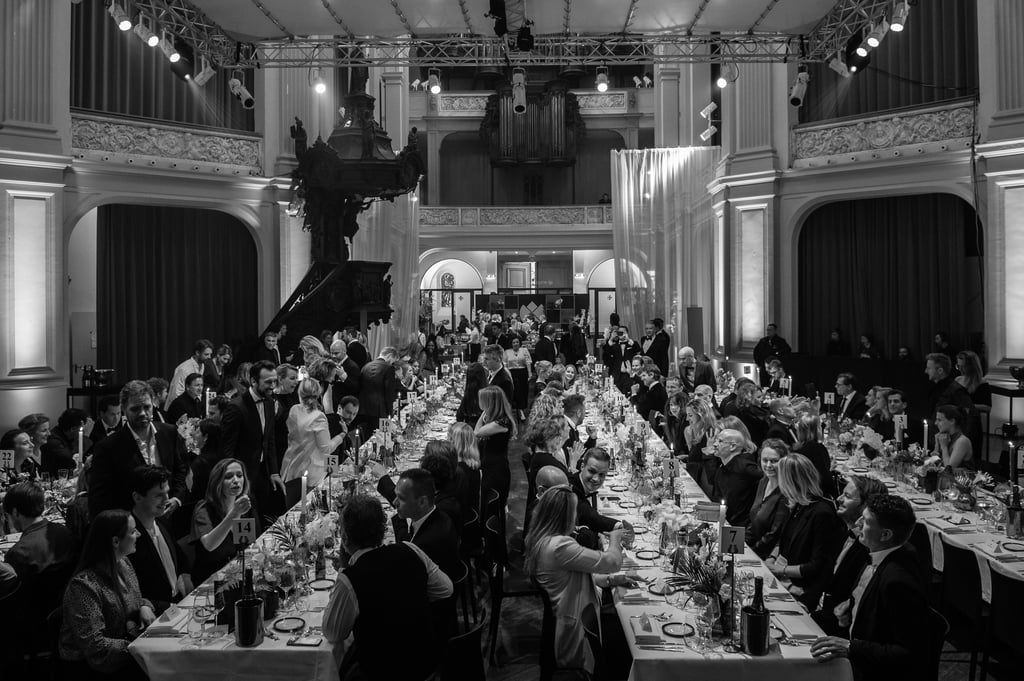 De Duif | Award & Dinner opstelling 