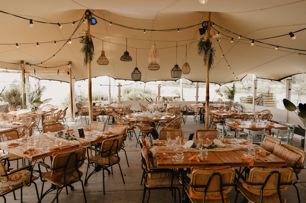 Stretchtent Bruiloft J + A