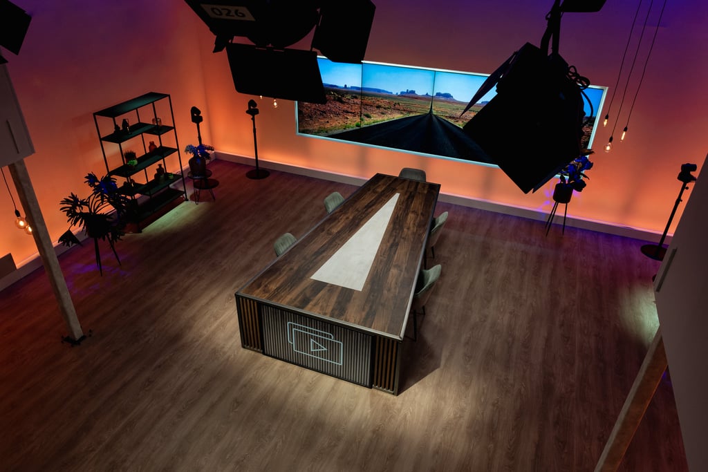 Studio Stream - Talkshowopstelling 