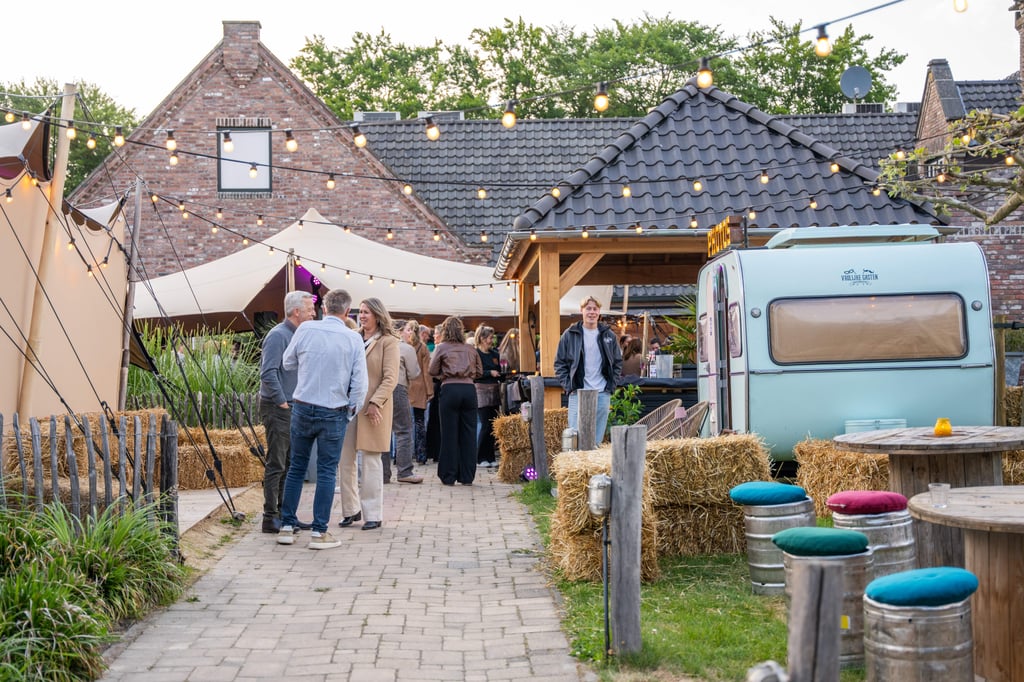 Stretchtent & terras