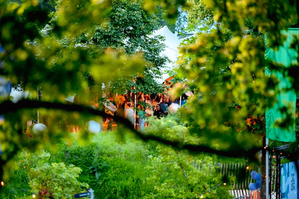 Een festival in het midden van onze groenrijke omgeving