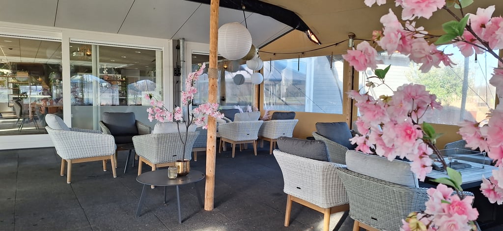 Sfeervolle eventtent Brasserie Harderwold & Events