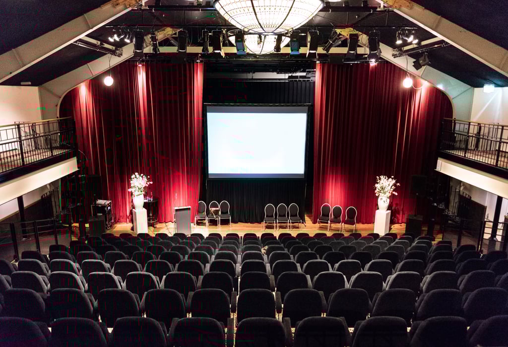 Theaterzaal opstelling