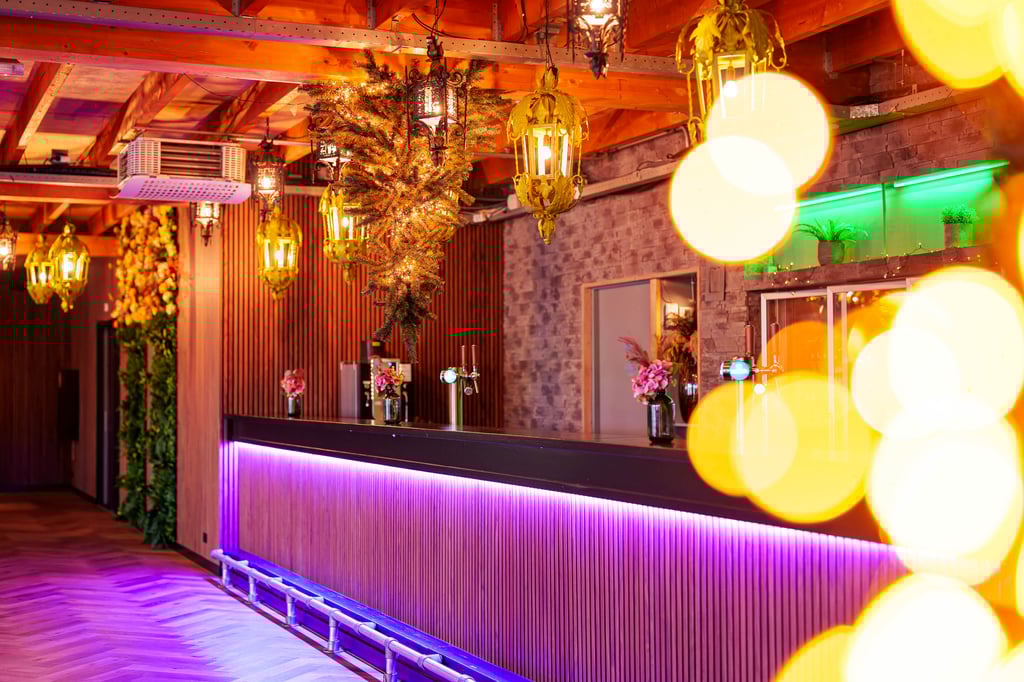Bar Sunrise kerst thema