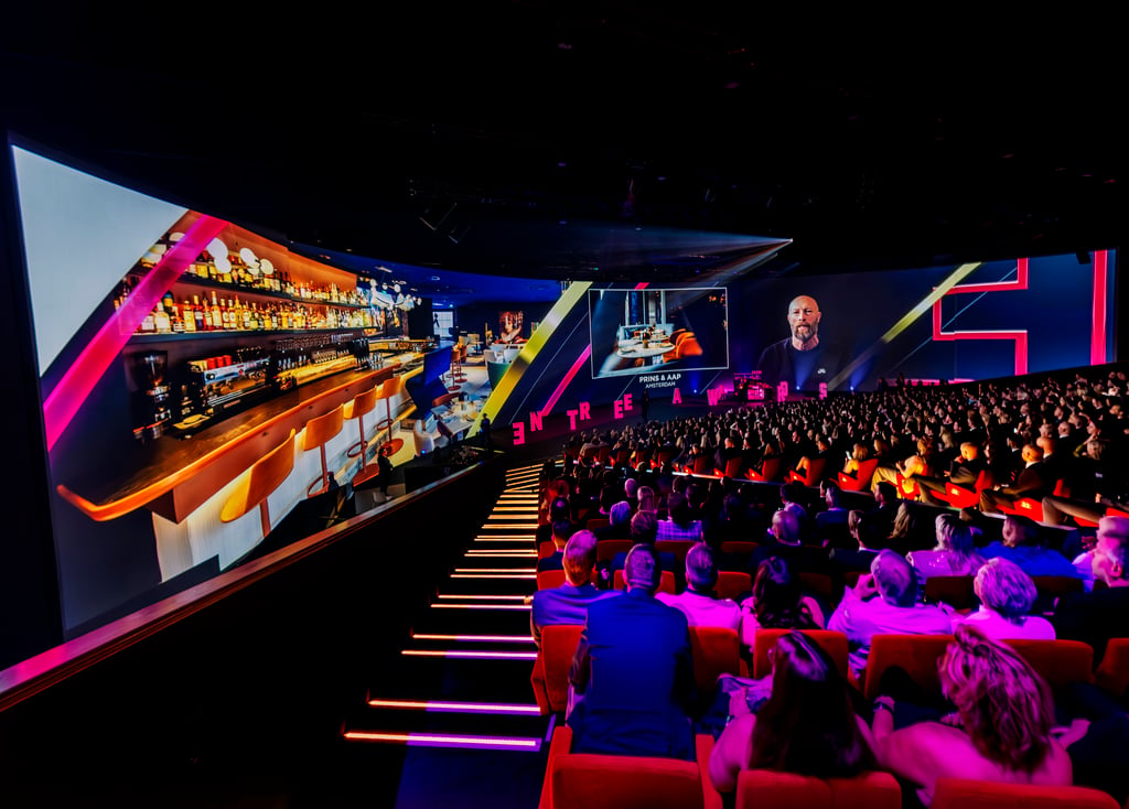 Awardsuitreiking Auditorium 1100 stoelen