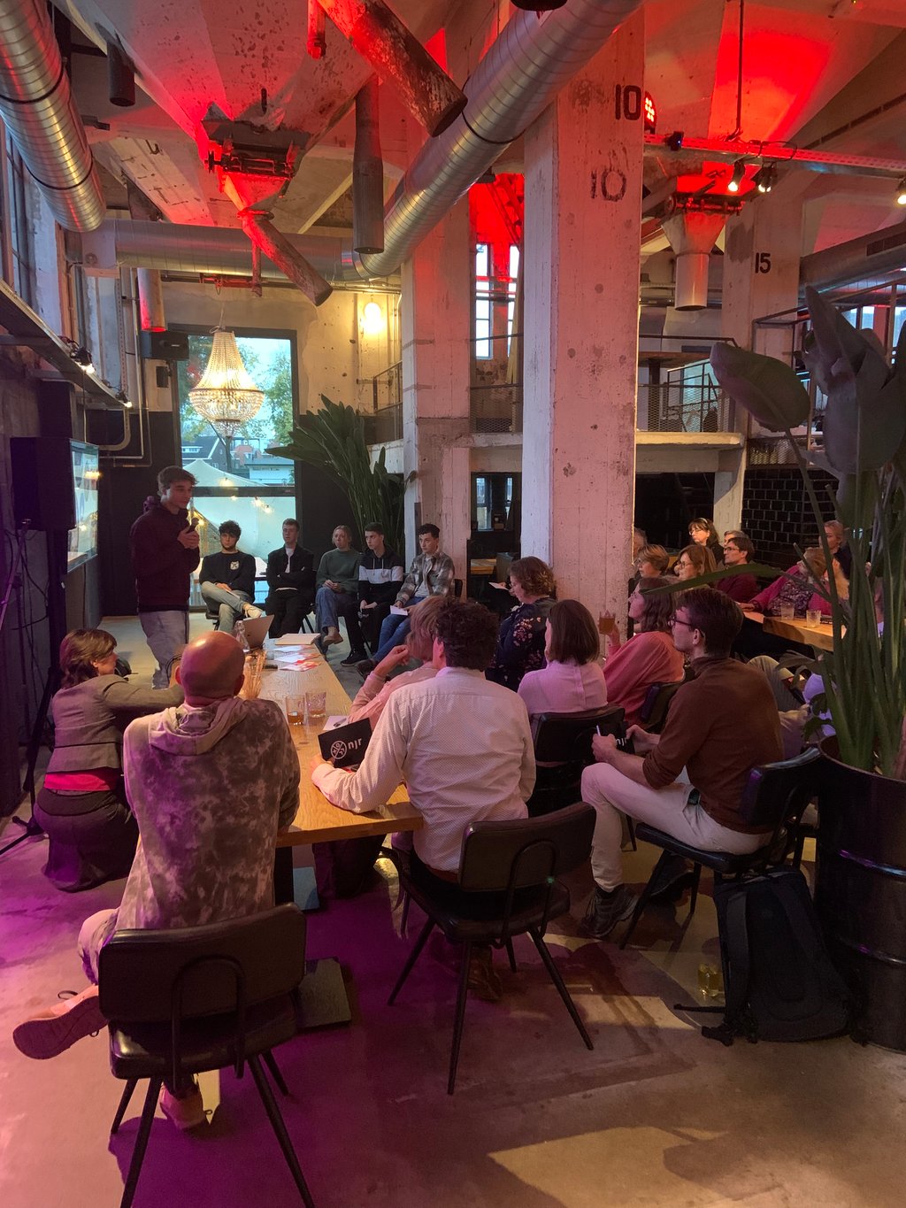 Industrieel presenteren...