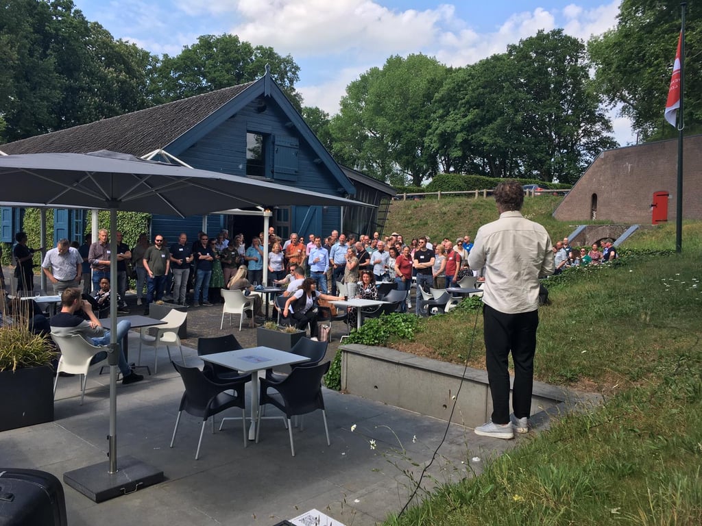 Terras  sfeerfoto voor Linie