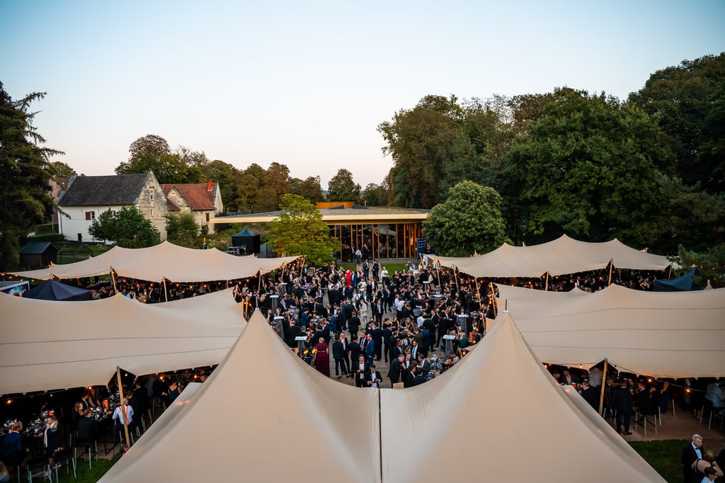 Bedrijfsfeest buiten