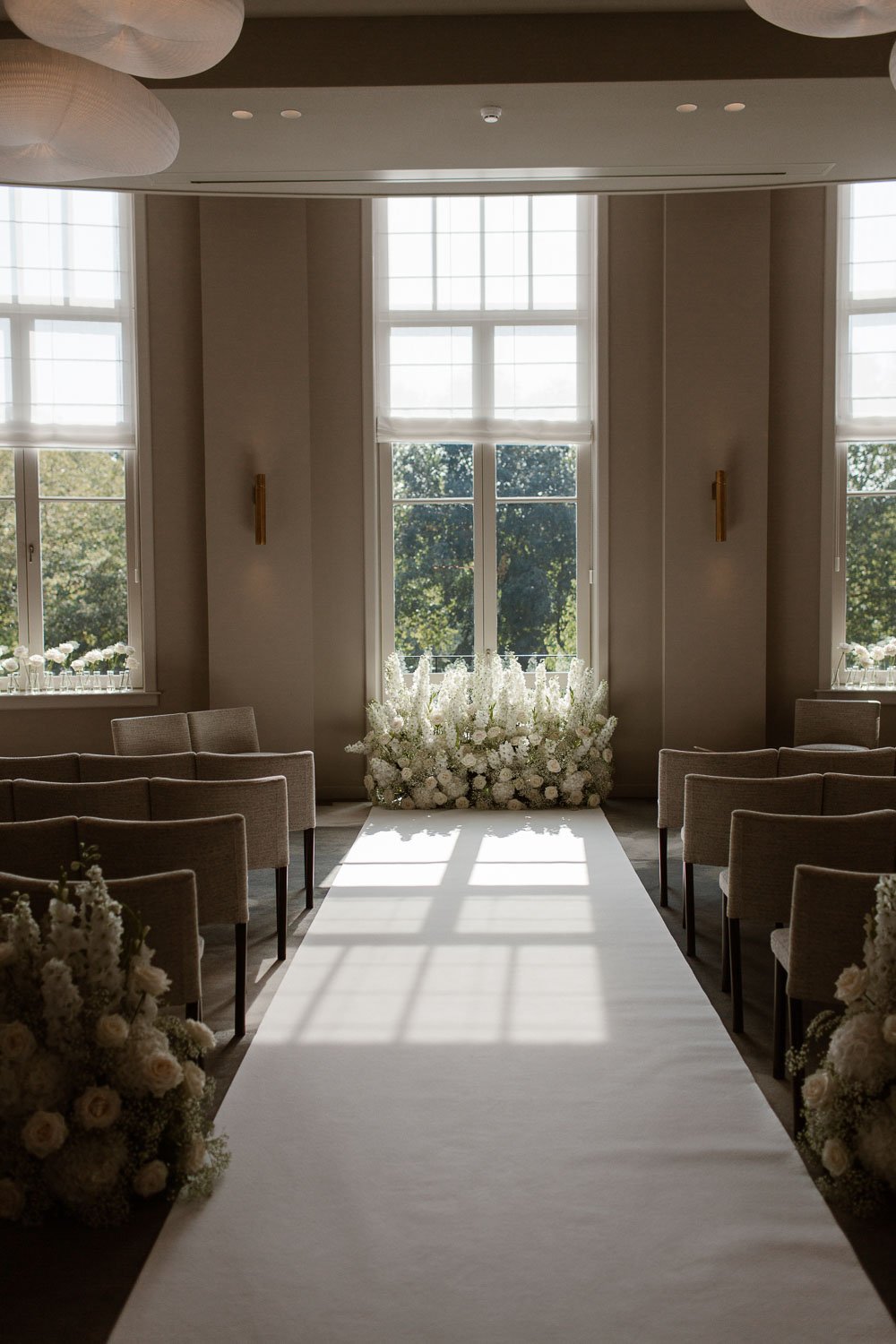 Trouwdecoratie ceremonie
