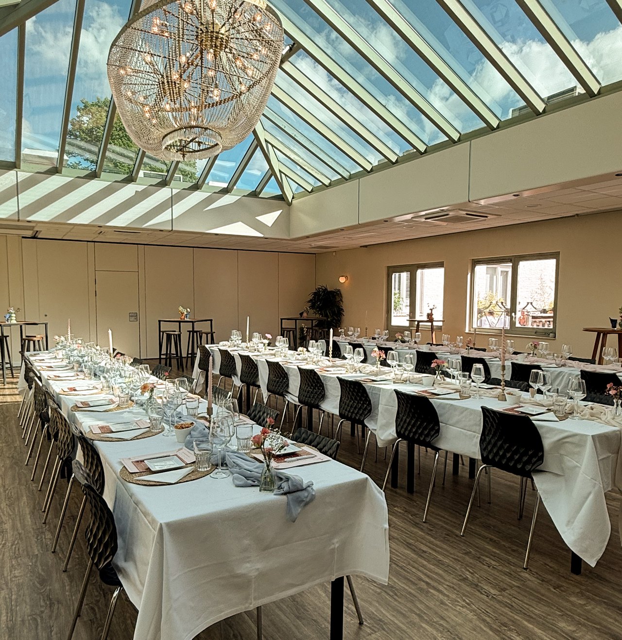 Diner opstelling