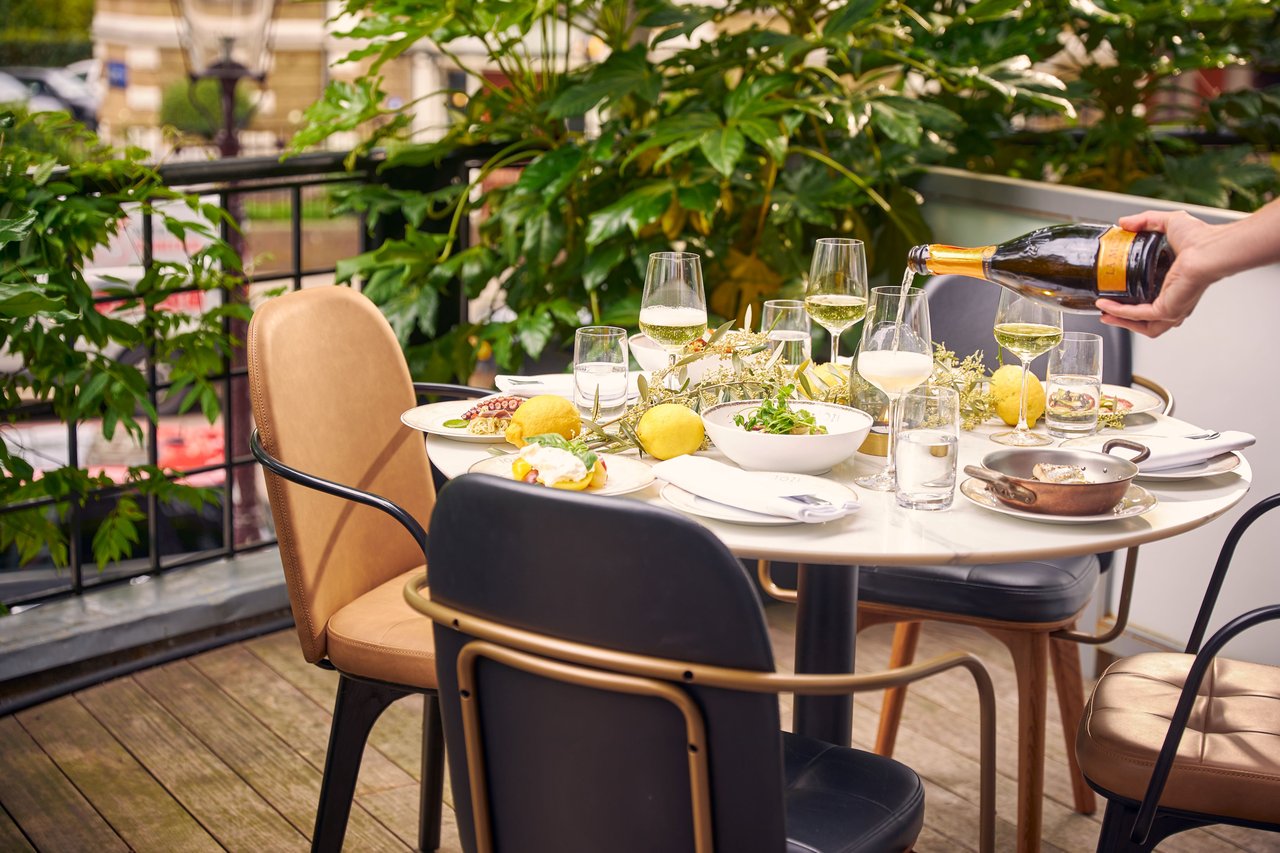 Tozi food private terrace
