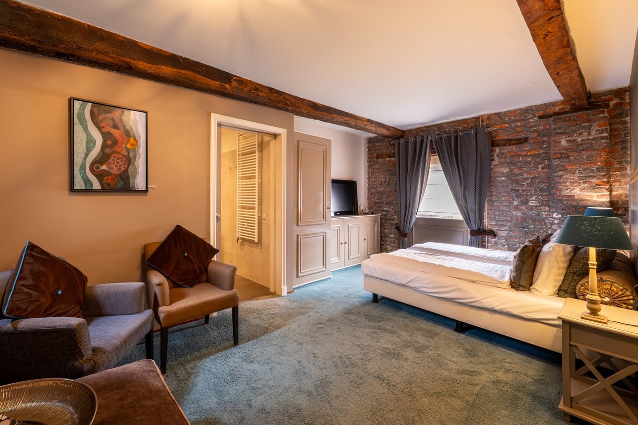 een van de vier suites 