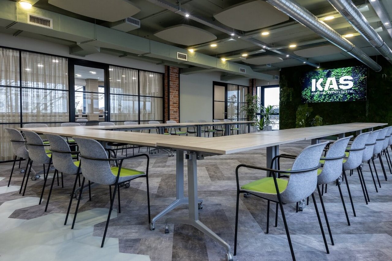 Loft - 3-in-1 evenementruimte met hier een u-vorm opstelling