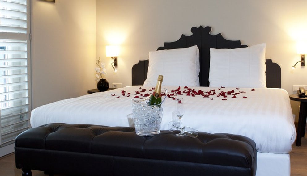 Het bed van de buidssuite 