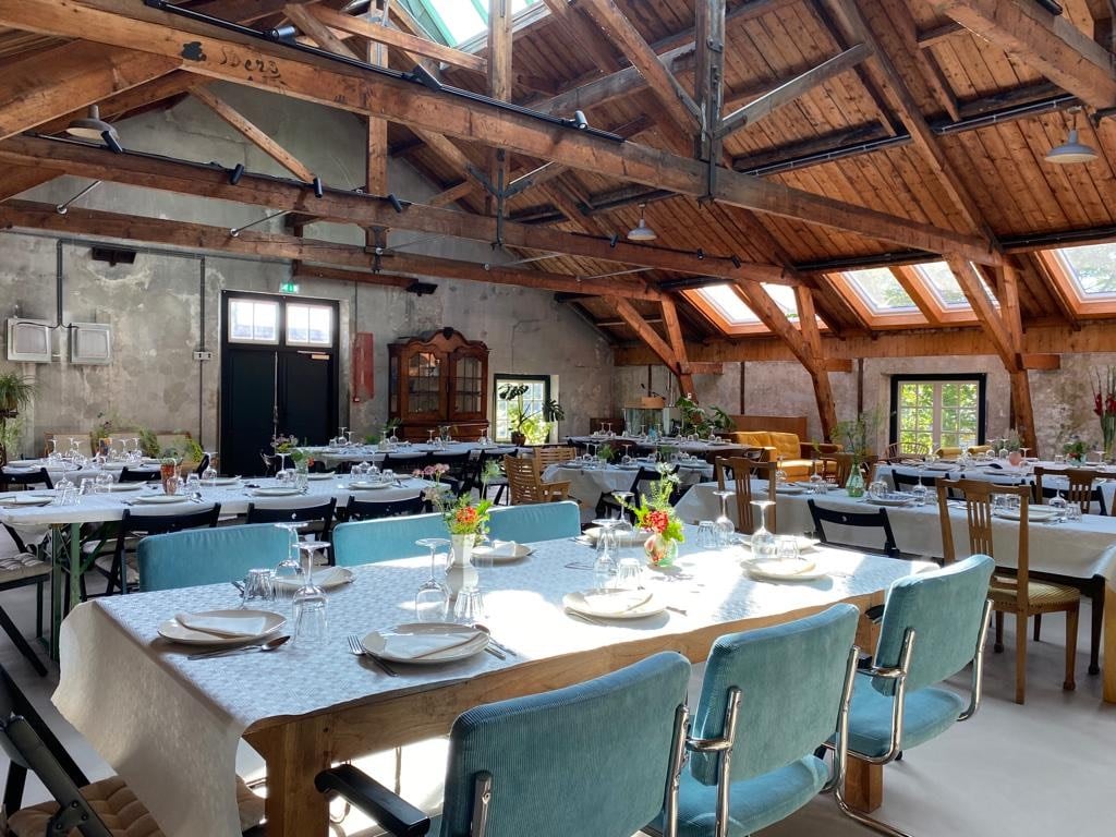 Lunch voor 60 mensen