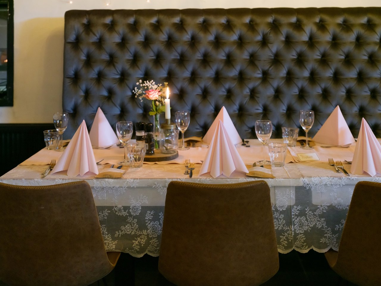 Tafel diner Feestzaal