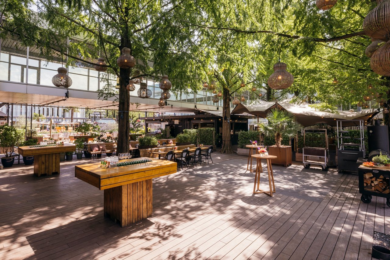 Restaurant terras zomer