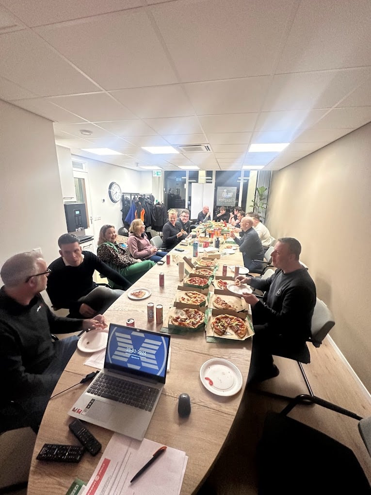 Pizza sessie met je team