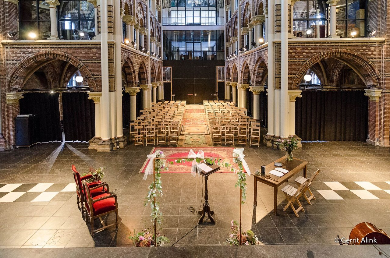Posthoornkerk | trouwopstelling