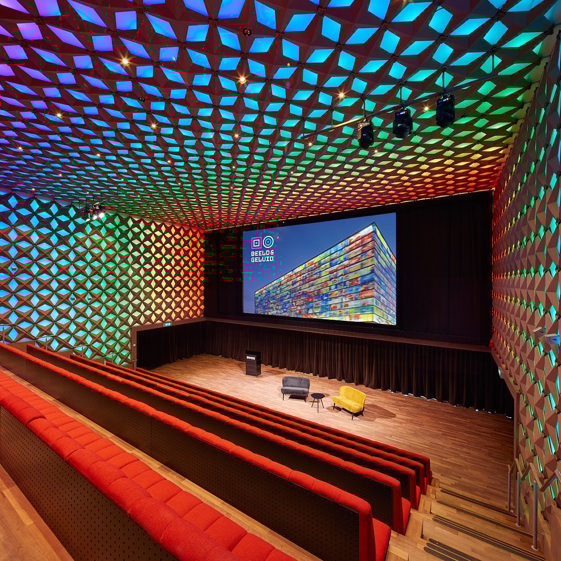 Theater 1 bovenaanzicht