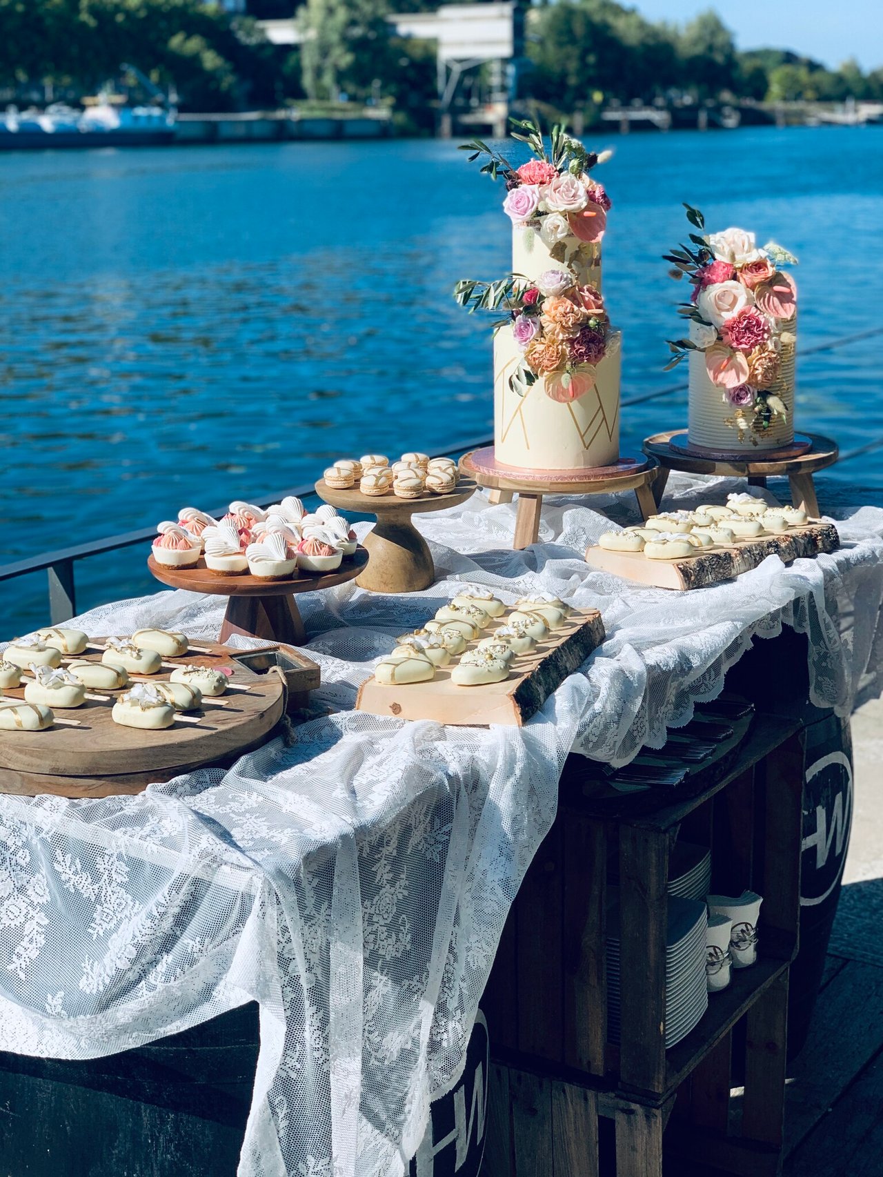 Sweettable op het waterterras