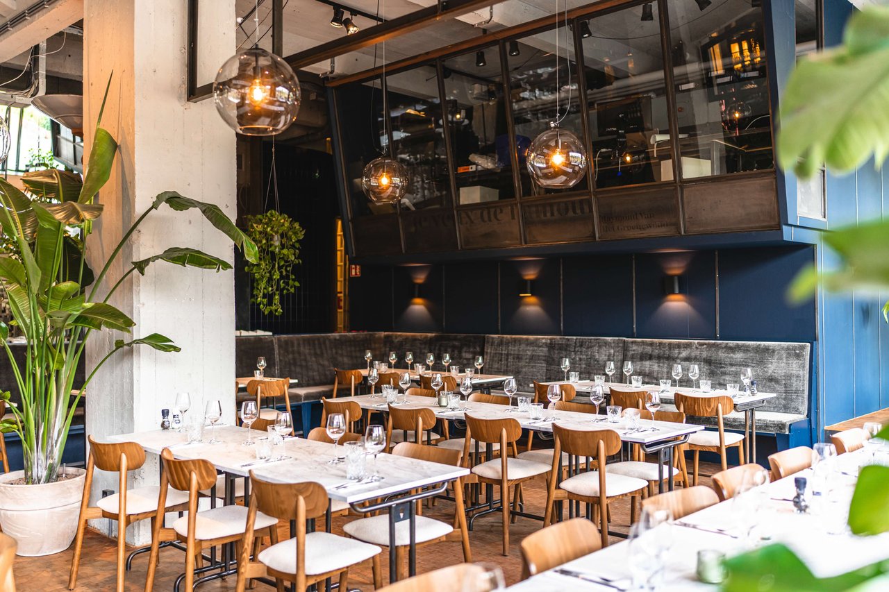 Achterkant restaurant