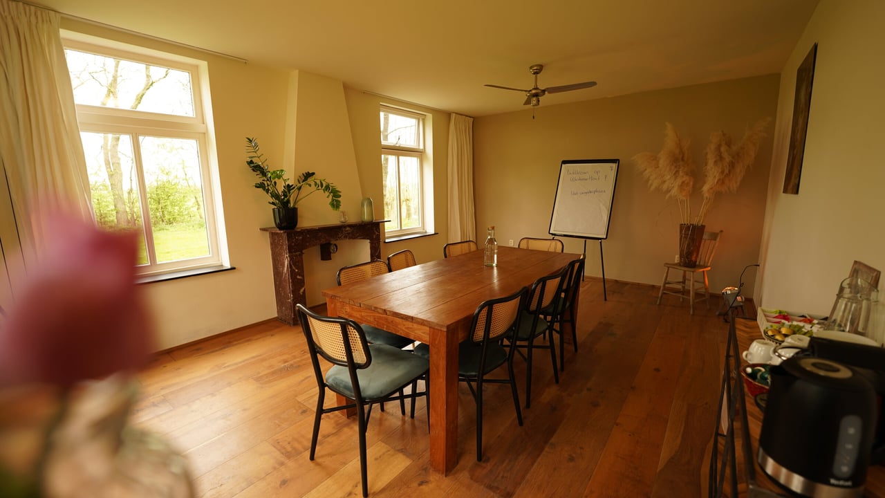 De boeren woonkamer in het Voorhuis