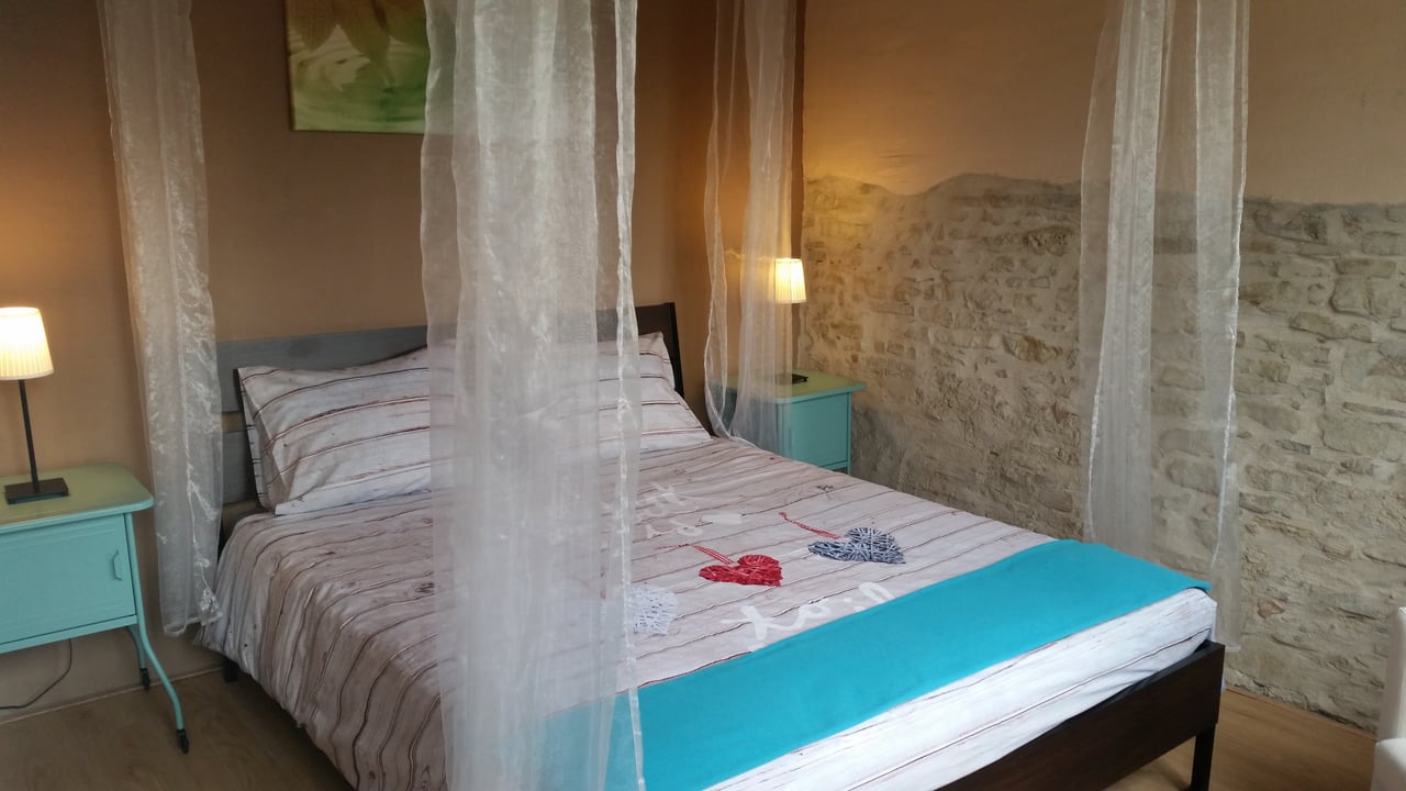 Eerste slaapkamer in Casa Giovanni