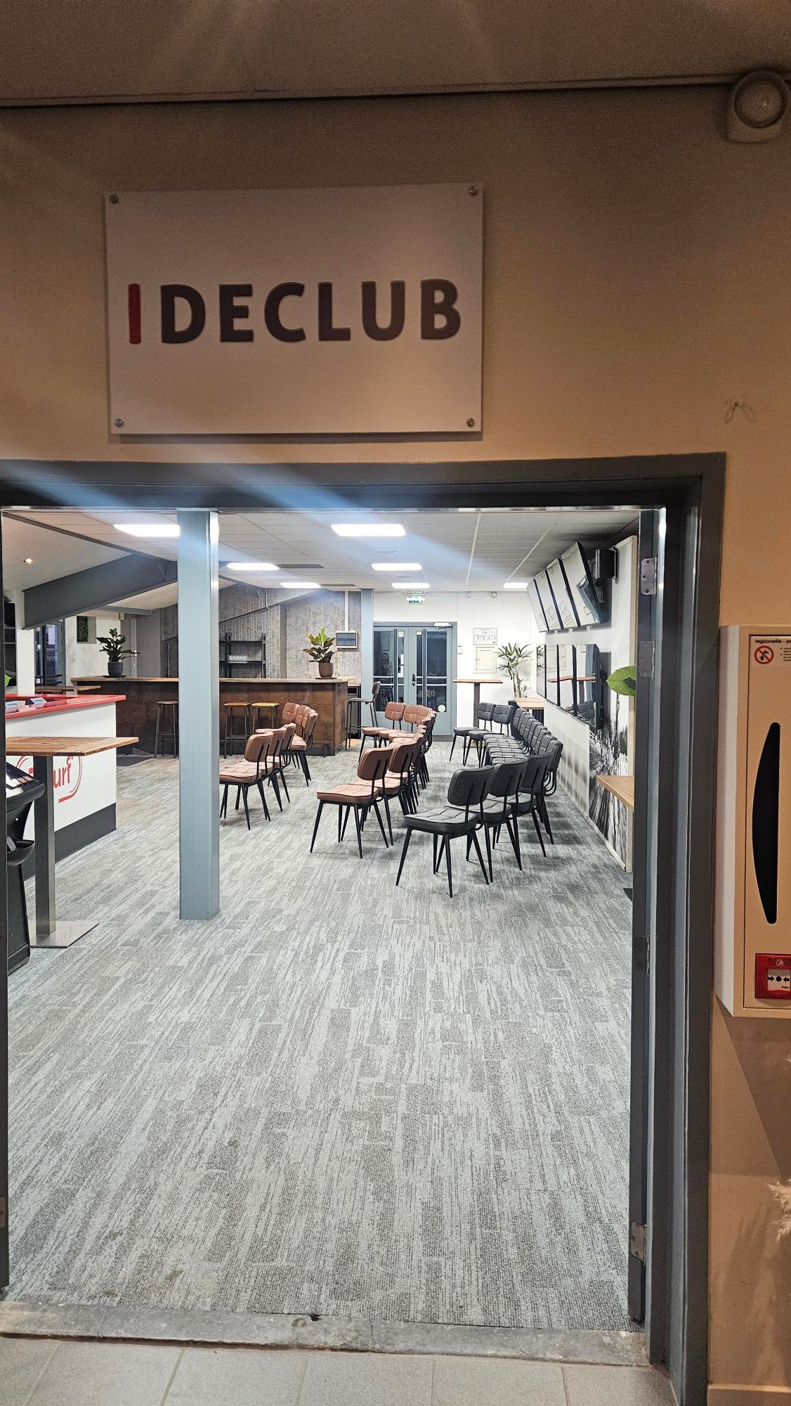 De Club Entree subruimte 