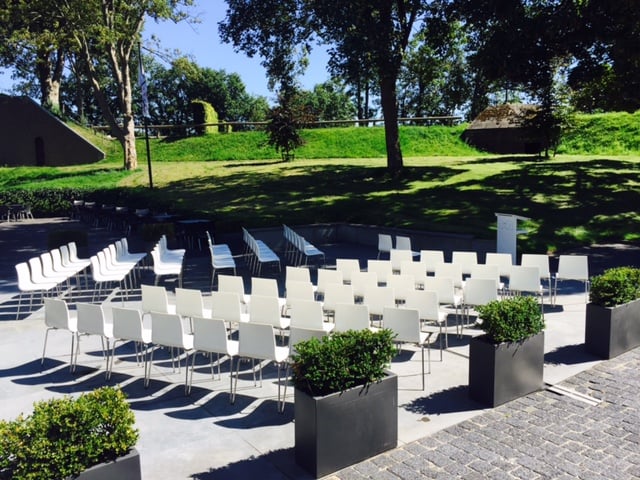 Bruiloft op het Terras Fort Voordorp