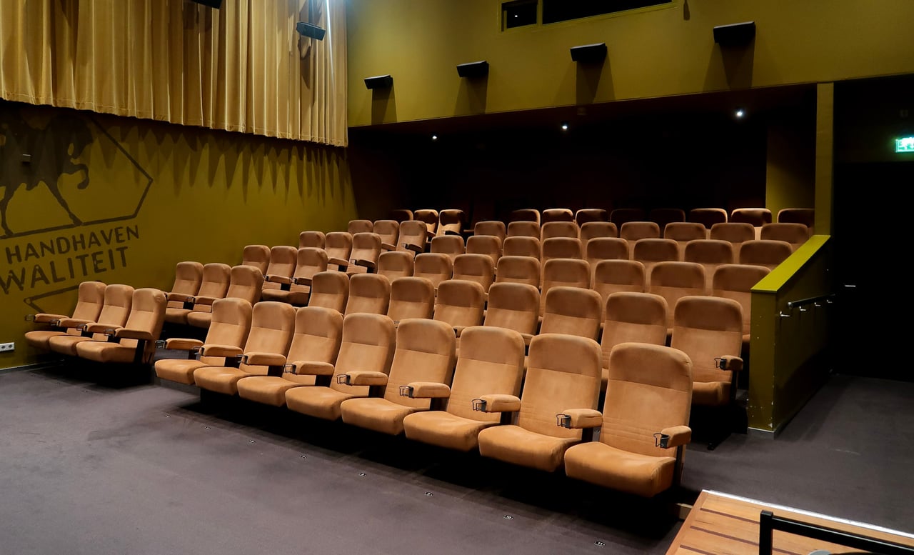 Filmzaal 2 - Tribune aanzicht